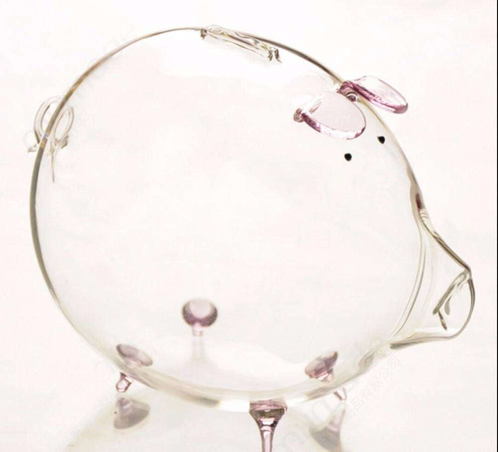 TirelireCochon En Verre